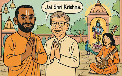 Bill Gates, Kash Patel, and why the West loves saying 'Jai Shri Krishna'