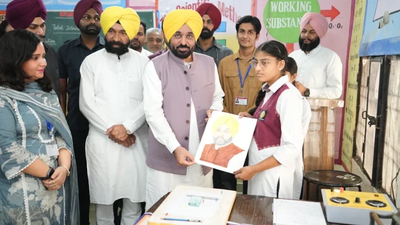 <p>Punjab Chief Minister Bhagwant Mann</p>
<p>” decoding=”async” fetchpriority=”high”/></p></div>
</p></div>
</p></div>
<div class= Govt making concerted efforts to transform destiny of youth: Punjab CM