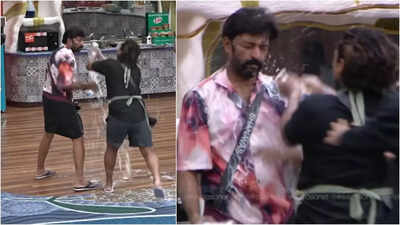  Kitchen fights cross the line as Nevin throws milk on Shanavas