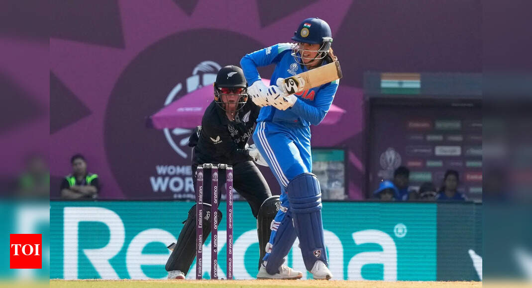 Smriti Mandhana equals world record against NZ, scores IND's first century in WC