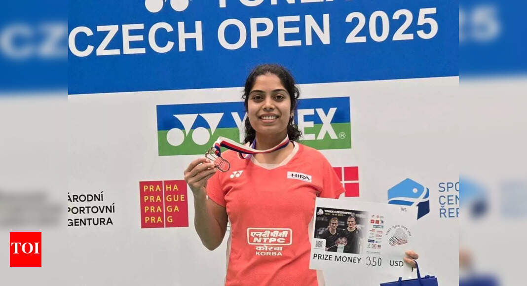 Chhattisgarh’s Aakarshi Kashyap clinches Bronze at Czech Open