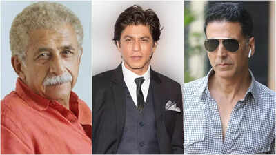 'He is becoming boring': When Naseeruddin Shah had dissed Shah Rukh Khan but praised Akshay Kumar