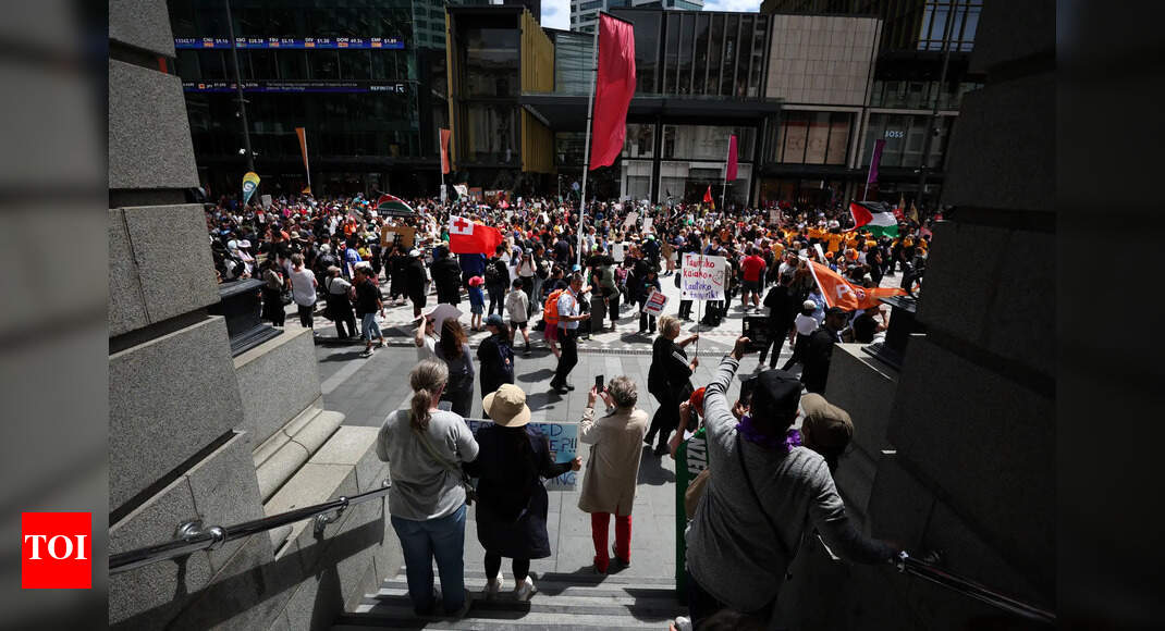 New Zealand mega strike: Why are teachers walking out of classrooms? - The Times of India