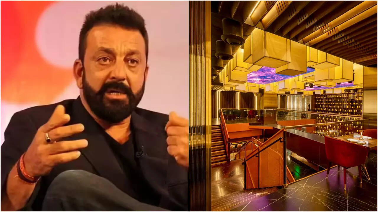 Sanjay Dutt launches his first restaurant Solaire in Mumbai | - The Times  of India