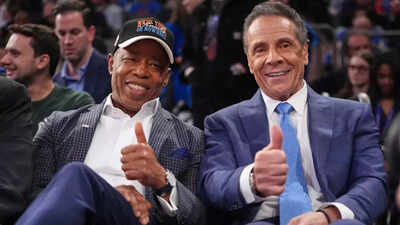 Foes to friends: Eric Adams backs Andrew Cuomo to take on Zohran Mamdani in NYC race