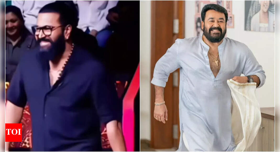 'Kantara' actor Rishab Shetty channels Mohanlal; Delights Lalettan fans with classic dialogue - 'Entha mone...'