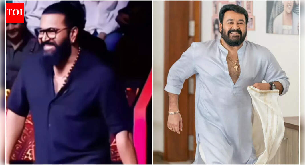 'Kantara' actor Rishab Shetty channels Mohanlal; Delights Lalettan fans with classic dialogue - 'Entha mone...'