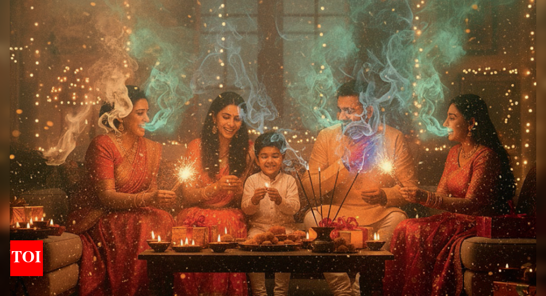 In or out, every breath you take is poison: Fireworks turn Delhi homes into toxic chambers