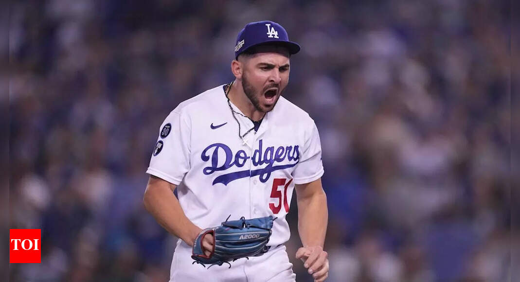 Dodgers pitcher Alex Vesia suddenly steps away ahead of World Series as fans, family and team show support