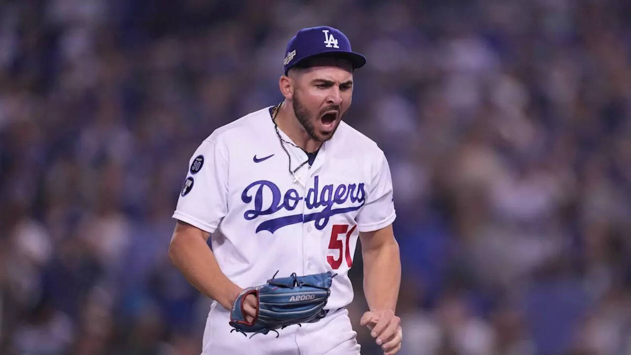 Dodgers pitcher Alex Vesia suddenly steps away ahead of World Series as  fans, family and team show support | MLB News - The Times of India