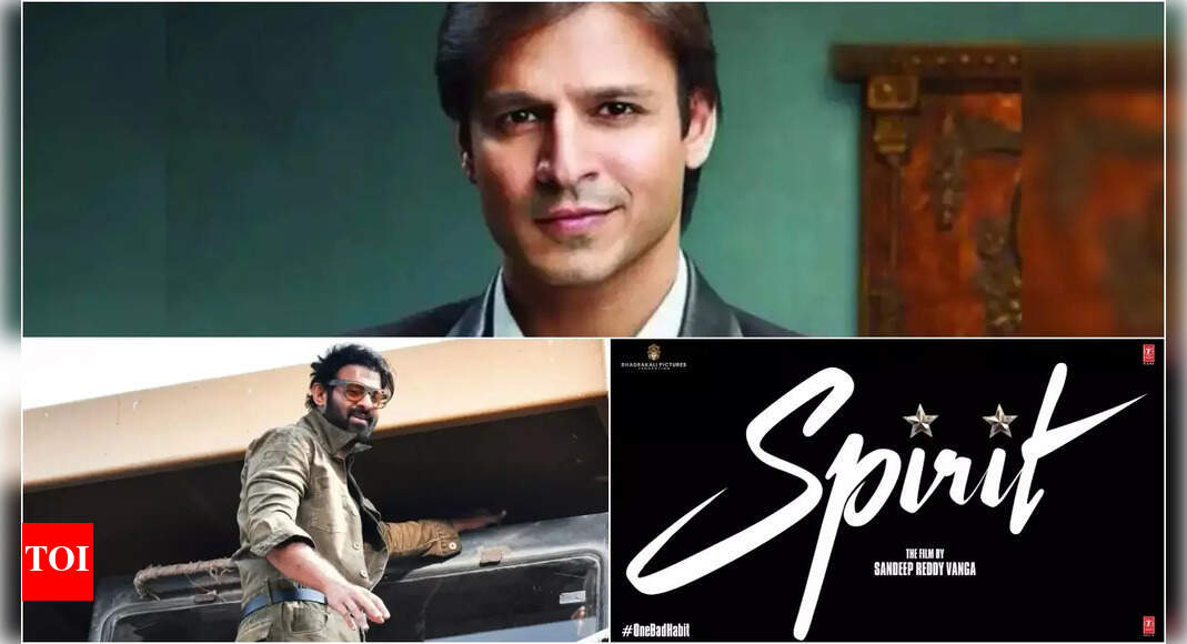 Vivek Oberoi confirms role in Prabhas’ 'Spirit'; says 'Super kicked about bringing this action to life'
