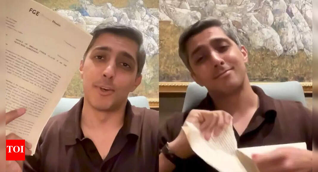 Watch: PSL team owner tears up legal notice, mocks Pakistan board on camera - 'I hope you like my apology video'