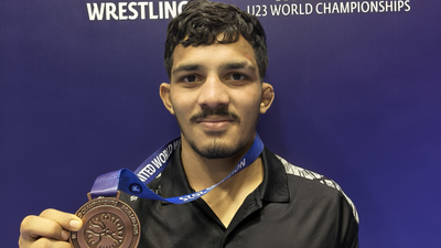 Vishvajit More carries forward Kolhapur's rich wrestling legacy by claiming back-to-back bronze at U23 Worlds