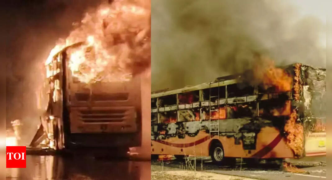 46 dead in 9 days in Andhra Pradesh, Rajasthan: Collisions, short circuits and jammed doors turn buses into deadly traps