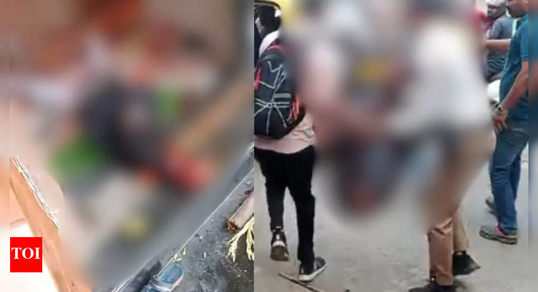 Horrific attack in Mumbai: Upset over breakup, man stabs ex-girlfriend outside maternity hospital, then slits his own throat