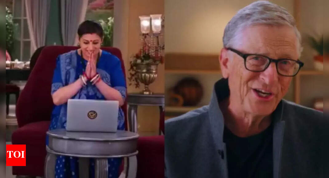 Bill Gates greets Tulsi with “Jai Shri Krishna” in his surprise cameo on Kyunki Saas Bhi Kabhi Bahu Thi 2