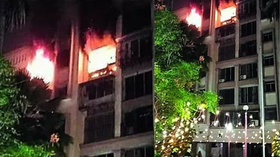  Elderly Mumbai couple climbed down water pipes to escape Malad high-rise blaze; 7 others rescued