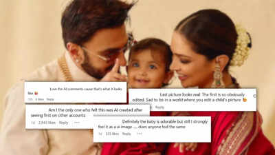 Ranveer-Deepika family photo sparks AI reality debate, challenging digital trust and the new hyper-real standard / Image Courtesy: @deepikapadukone  Reality or AI? Why people thought Ranveer’s and Deepika’s daughter’s pic was ‘fake’