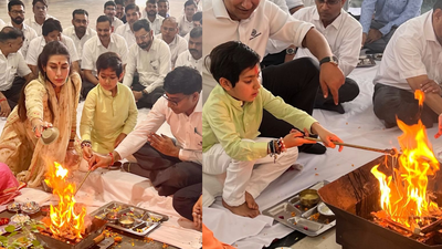 'Prayer for protection': Priya Kapur performs hawan with son Azarius amid legal battle over Sunjay Kapur’s fortune