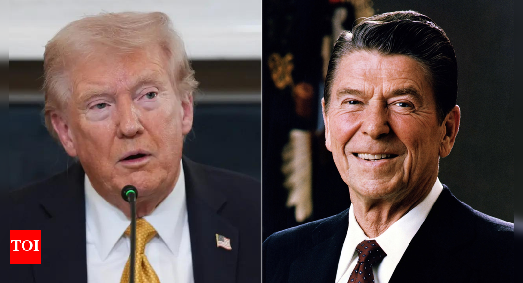 'Looks patriotic but ...': Reagan 'loathed' tariffs; warned US about what Trump is doing now