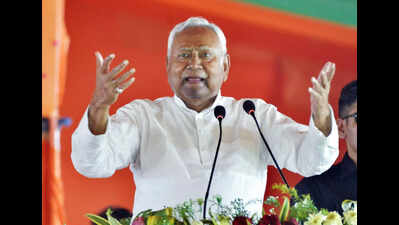 Nitish Kumar Nitish slams Congress for ‘Jannayak’ appropriation