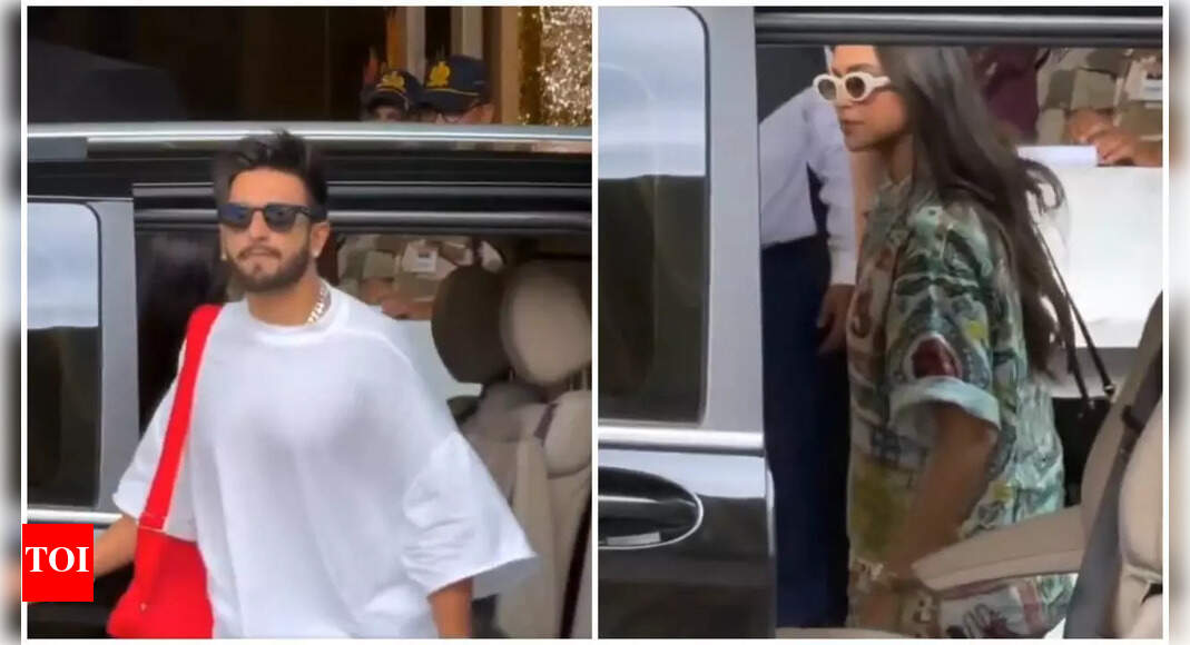 Ranveer, Deepika, Karan, and Ananya jet off for Jamnagar