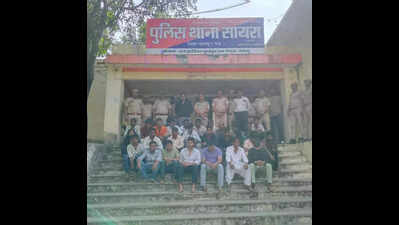 29 held for highway protest over biker’s death in Udaipur
