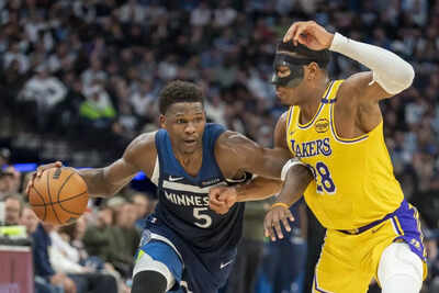 Lakers vs Timberwoves (Image via Getty)  Who's playing, who's out, and more (October 24, 2025)