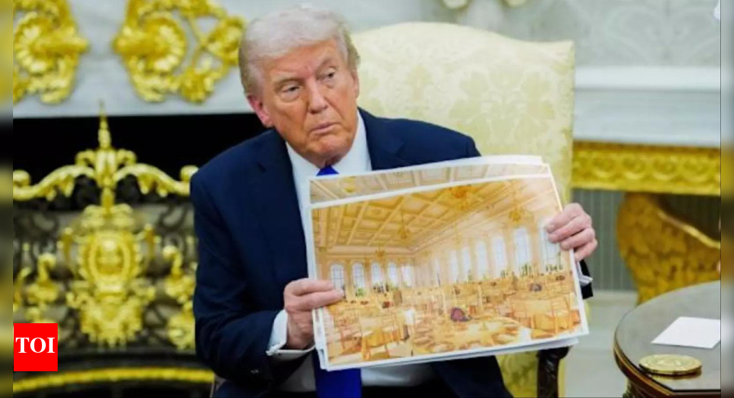 What will Donald Trump call his 0 million ballroom? Here’s what the US president said What will Donald Trump call his 0 million ballroom? Here’s what the US president said