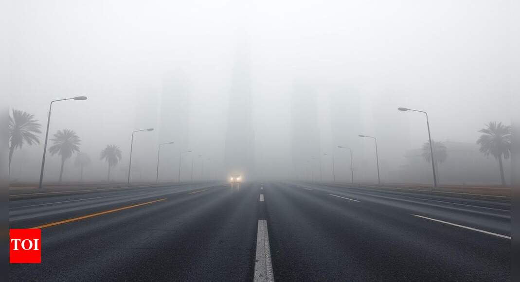 UAE: Fog set to blanket Abu Dhabi, Dubai as humidity soars; slight chance of rain by Tuesday UAE: Fog set to blanket Abu Dhabi, Dubai as humidity soars; slight chance of rain by Tuesday