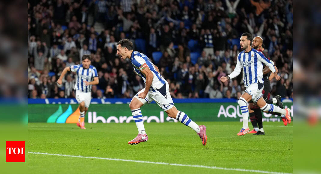 La Liga: Oyarzabal's brace leads Sociedad to narrow win over Sevilla