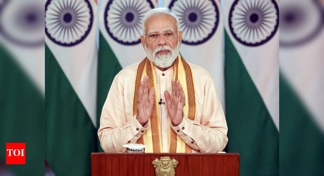 रोजगार मेले में पीएम मोदी ने कहा, विकसित भारत के निर्माण में युवा ‘सबसे महत्वपूर्ण’ भूमिका निभा रहे हैं भारत समाचार रोजगार मेले में पीएम मोदी ने कहा, विकसित भारत के निर्माण में युवा ‘सबसे महत्वपूर्ण’ भूमिका निभा रहे हैं भारत समाचार