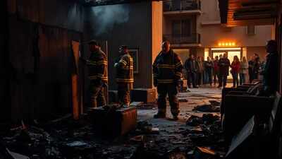 Navi Mumbai shocker: Drunk businessman dies after setting flat on fire following quarrel with wife