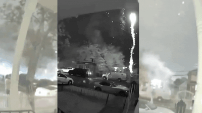 Diwali fireworks hit homes (X) Watch: Diwali celebrations go wrong; fireworks set homes on fire from New York to Canada