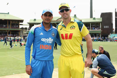 India captain Shubman Gill and Australia captain Mitchell Marsh (Photo by Cameron Spencer/Getty Images) Shubman Gill’s streak continues as India’s curse refuses to end