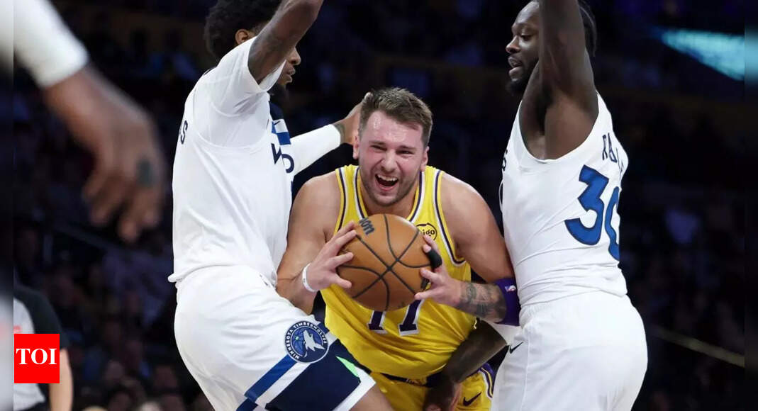 How many points did Luka Doncic score tonight (Oct 24)? Los Angeles Lakers dominate as Slovenian star leads the game against Minnesota Timberwolves