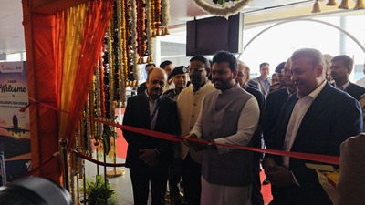 Civil Aviation Minister K Rammohan Naidu inaugurated Delhi's renovated Terminal 2 at Indira Gandhi International Airport  Self-baggage drop, 6 new boarding bridges, 120 daily domestic flights from Sunday