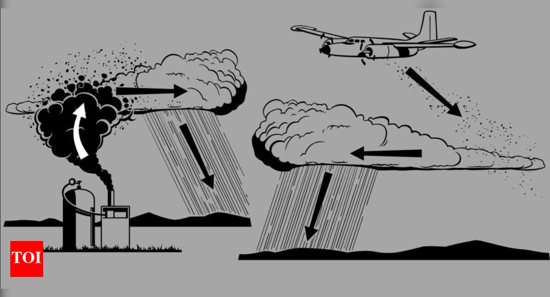 Delhi prepares for its first artificial rain: What is cloud seeding, and how does it happen