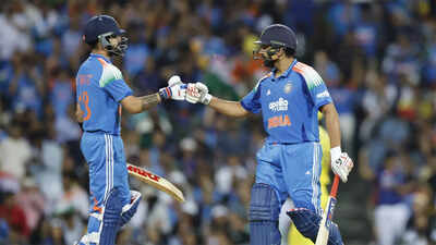 BCCI) Milestone alert! Rohit Sharma breaks Virat Kohli's record, equals Sachin Tendulkar