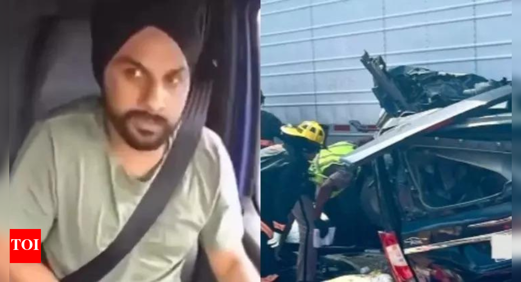 'Failed driver's test 10 times': Indian-origin trucker in Florida crash under fire; new details emerge