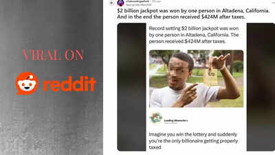 Did $2billion jackpot winner Edwin Castro from Altadena, California only receive $424 million after taxes?