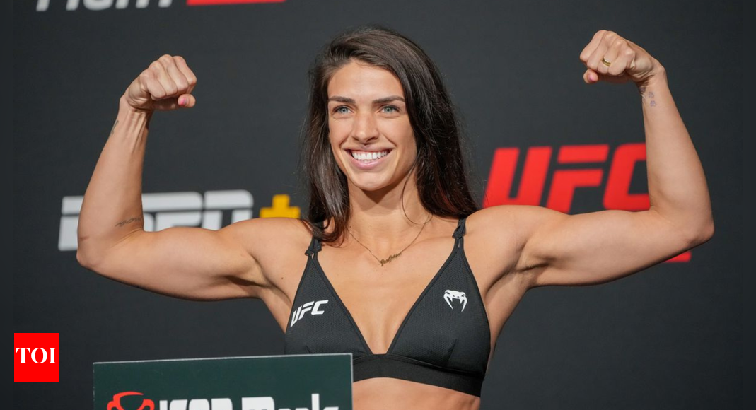 UFC 321 media room erupts as reporter asks Mackenzie Dern uncomfortable body question before title fight
