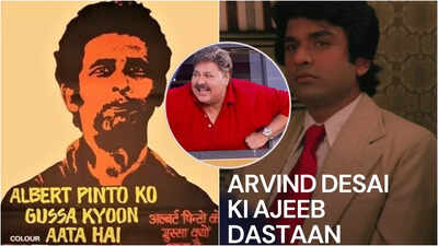 Top Satish Shah film titles that have always stumped Dumb Charades players: From ‘Arvind Desai Ki Ajeeb Dastaan’ to ‘Albert Pinto Ko Gussa Kyon Ata Hai’ | Hindi Movie News – The Times of India Top Satish Shah film titles that have always stumped Dumb Charades players: From ‘Arvind Desai Ki Ajeeb Dastaan’ to ‘Albert Pinto Ko Gussa Kyon Ata Hai’ | Hindi Movie News – The Times of India