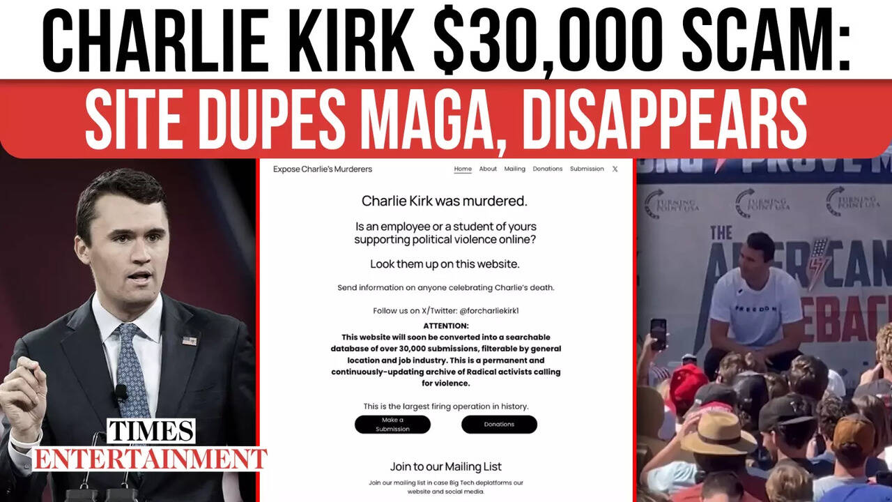 Charlie Kirk Supporters Duped By A Website In $30,000 Crypto Donation Scam