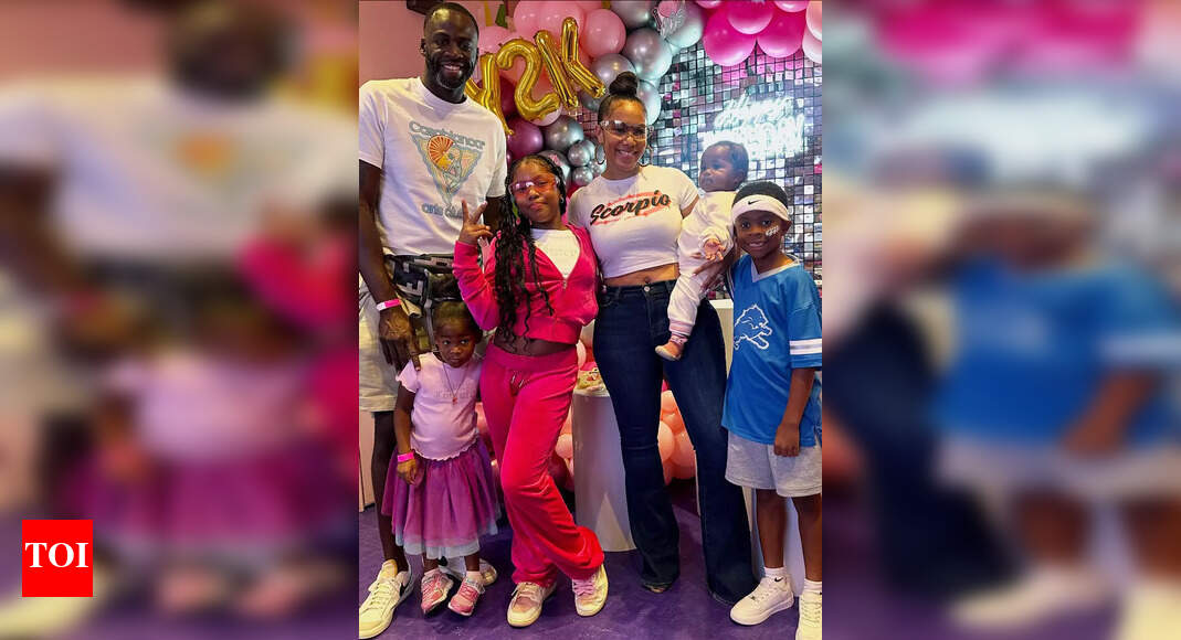 “Daddy, you were ignoring me!”-Draymond Green’s daughter calls him out for an adorable reason during Golden State Warriors game against Denver Nuggets
