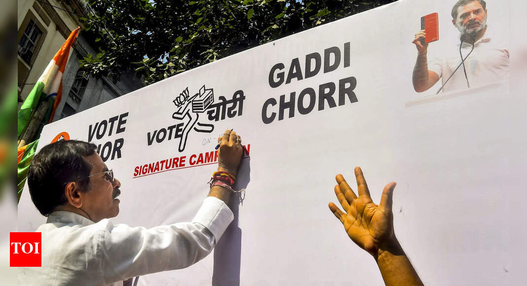 Congress Party Collects Over 25 Lakh Signatures in Jharkhand During 'Vote Chori' Campaign