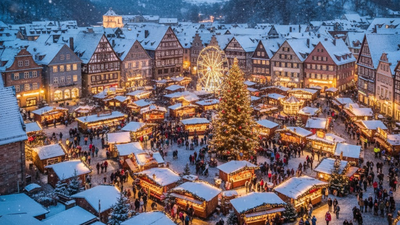 An AI-generated image Fact check: Has Germany canceled Christmas markets in 2025?