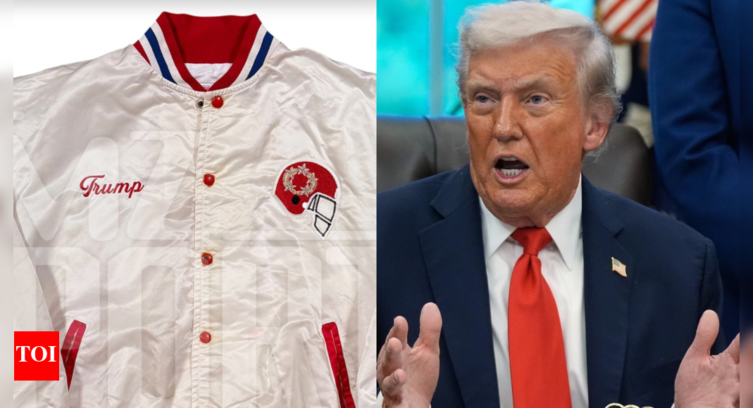 Donald Trump’s USFL New Jersey Generals owner jacket resurfaces after 40 years and could sell for a shocking price