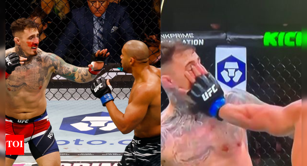 What really happened to Tom Aspinall after that brutal eye poke by Ciryl Gane in the UFC heavyweight title fight