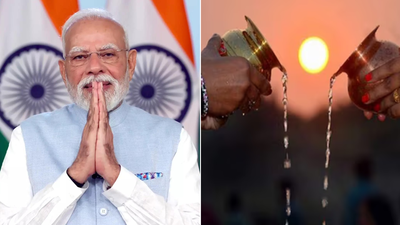 Chhath Puja: PM Modi extends greetings for Kharna Puja; shares folk song by Dinesh Lal Yadav ‘Nirahua’ | India News – The Times of India Chhath Puja: PM Modi extends greetings for Kharna Puja; shares folk song by Dinesh Lal Yadav ‘Nirahua’ | India News – The Times of India